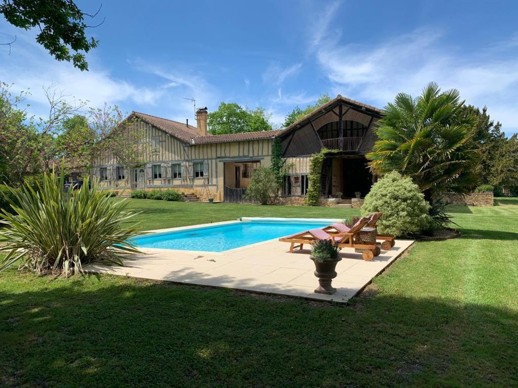 Villa Les Ailes Du Temps Caupenne-d'Armagnac Exterior foto